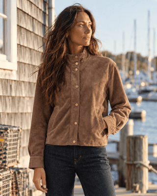 The Ocean Drive Sueded Jacket (view 2) | Après Sea Ranch