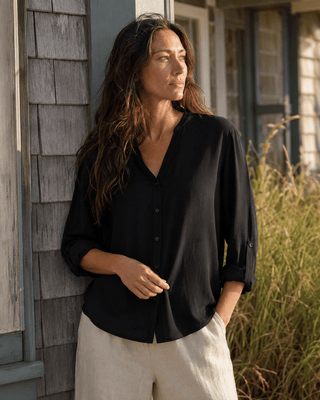 The Overlook Top - Black | Après Sea Ranch