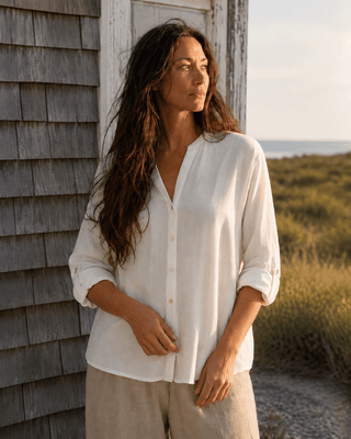 The Overlook Top - Off White | Après Sea Ranch