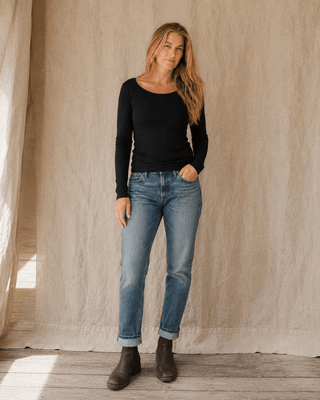 The Sakonnet Long Sleeve Tee (view 4) | Après Sea Ranch