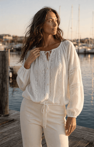 The Salt Cove Blouse | Après Sea Ranch