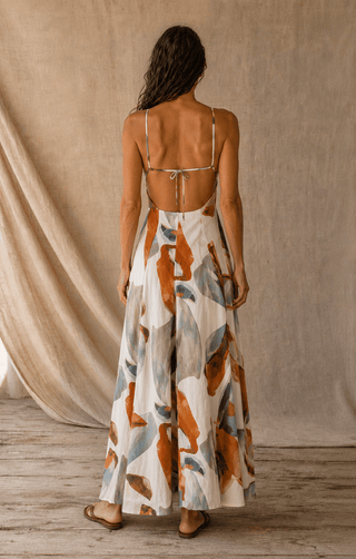 The Terracotta Tide Maxi Dress (view 7) | Après Sea Ranch