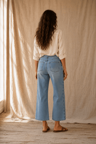 The Tide Line Wide-Leg Jean (view 7) | Après Sea Ranch