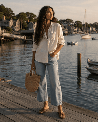 The Tide Line Wide-Leg Jean | Après Sea Ranch