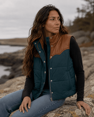 The Westbound Vest (view 2) | Après Sea Ranch