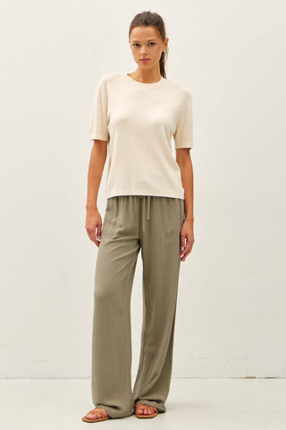 Tide Knit Tee (view 4) | Après Sea Ranch