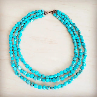 The Jewelry Junkie Western Boho Turquoise Collar Necklace | Après Sea Ranch