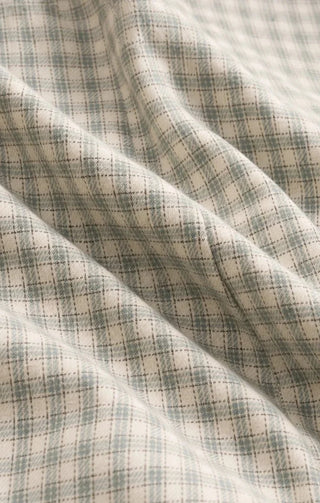 ZSUPPLY River Plaid Button Up - Emerald Cove — Long Sleeve Shirt (view 4) | The Salty Babe